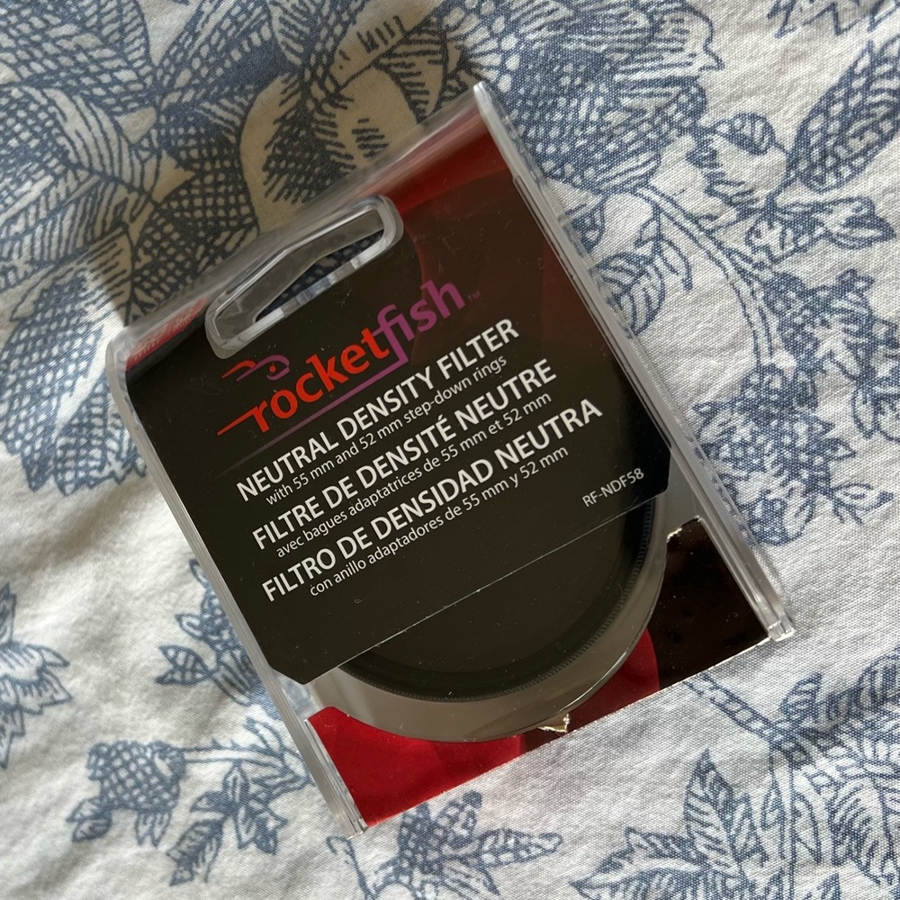 58mm Neutral-Density Lens Filter